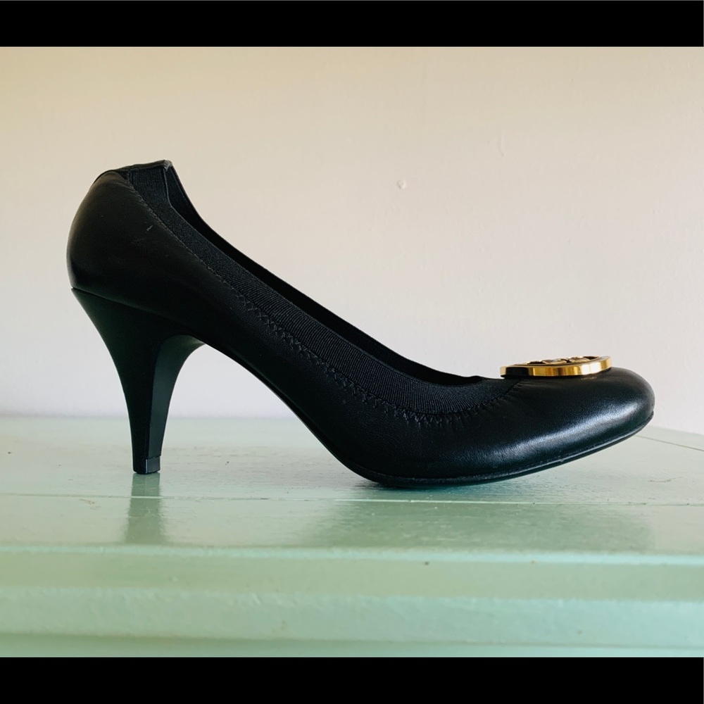 TORY BURCH Caroline Mid-Heel Pumps